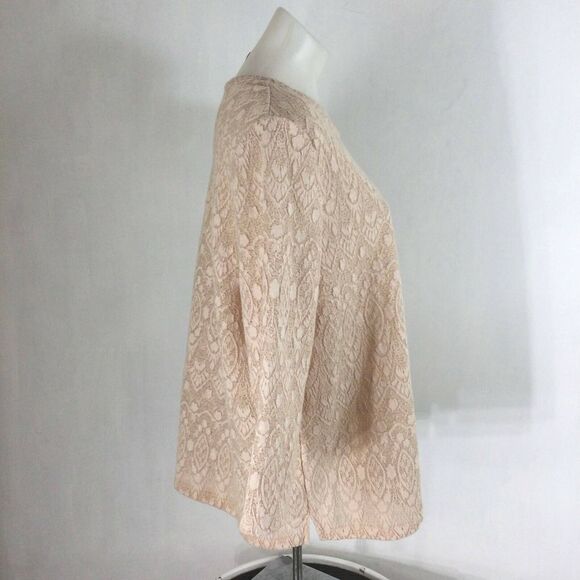 Loft Top Light Pink Shirt Size XL NWT - Picture 3 of 10